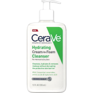 Cerave Hydrating Cream To Foam Cleanser For Normal To Dry Skin 355ml image