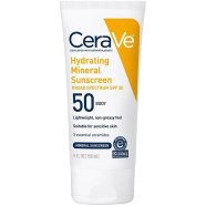Cerave Hydrating Mineral Sunscreen SPF 50 Body Lotion 150ml image