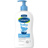 Cetaphil Baby Sensitive Skin Wash And Shampoo 399 ml image