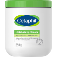 Cetaphil Dry to Very Dry Sensitive Skin Moisturising Cream 550 gm image