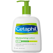 Cetaphil Moisturizing Lotion for All Skin Types, Body and Face– 473ml image