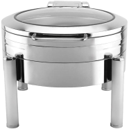 Chafing Dish Round Spirit Electric and Induction image