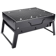 Charcoal BBQ Grill Foldable-Portable Barbecue Stand, Garden Party - Outdoor Folding Camping Stove - Picnic Cook image
