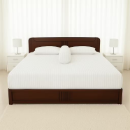 Cheeryb Bedsheet Queen Size (2 Head Pillow Cover and 1 Side Pillow Cover) image