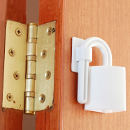 Child Safety Door Stopper Lock Push Door Child Safety Protection Lock 1 Pc Any Color icon