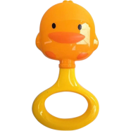 Children'S Protective Teether For Correct Bite With Clove Yellow Duck Rattles Babys Toys With Jhunjhuni -1pcs icon