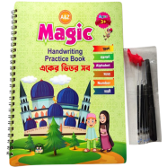 Children Magic Practice Copybook Reusable Handwriting Learning Book For Kids With Magic Pen image
