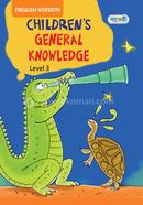 Children's General Knowledge, Level 3 For Class One - English Version image