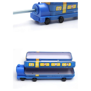 Children's Multifunctional Bus/Train Metal Pencil Box icon
