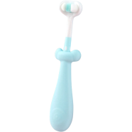 Children's Three-Sided Toothbrush With Soft Hair And Non-Slip Handle 1Pcs image