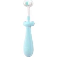 Children's Three-Sided Toothbrush With Soft Hair And Non-Slip Handle 1Pcs image