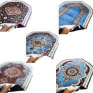China 3D Print Velvet Fabric Jaynamaz - Any Color And Design image