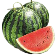 Chinese Hybrid Watermelon Seeds - 10 Pcs image