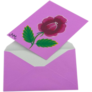 Chintar khorak Greeting Card (Single) Rikshaw painted image