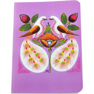 Chintar khorak Small Notebook: Riksha art (Peacock) image