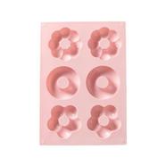 Chocolate Cookie Jelly Pudding Cake Baking Cylinder Silicone Mold - C006617