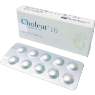 Cholcut 10 mg Tablet 10's Strip image