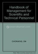 Chorafas: Handbook Of management For Scientific and Technical Personnel image
