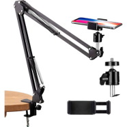 ChromLives Tabletop Overhead Video Stand for Phone and Tablet Streaming image