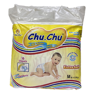 Chu.Chu All Time Dry 16 Pieces (M) image