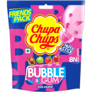 Chupa Chups Gum Filled Lollipop 88gm 8pcs image