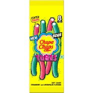 Chupa Chups Long Tubes Strawberry Flavour Soft Candy Strawberry Watermelon-80g image
