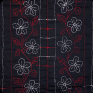 Chyabrikkho Hand Stich Black Nokshikatha