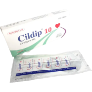 Cildip 10 mg Tablet 14's Strip image