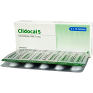 Cildocal 5 mg Tablet 10's Strip icon