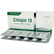 Cilnipin 10 mg Tablet-10's Strip image