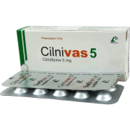 Cilnivas 5 mg Tablet 10's Strip icon