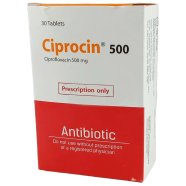 Ciprocin 500 mg Tablet 10's strip icon