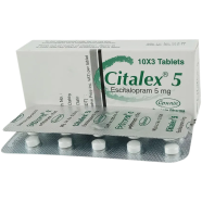 Citalex 5 mg Tablet – 10's Strip image