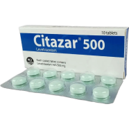 Citazar 500 mg Tablet 10's Strip image
