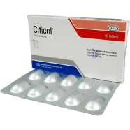 Citicol 500 mg Tablet 10's Pack image