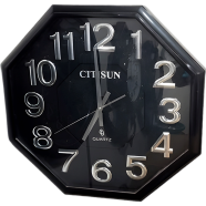 Citisun Analog Wall Clock Black Citisun 4b7 image