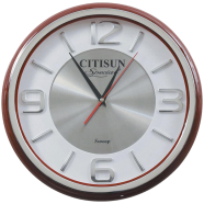 Citisun Wall Clock - Brown and White - Citisun 6B image
