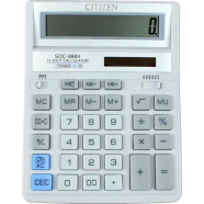 Citizen SDC 888xwh Manual Desktop Calculator image