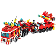 City Fire Brigade 12 In 1 Lego Building Blocks Toys For Kids- 557 Pcs (lego_12in1_fire_bg_633009) - Multicolor icon