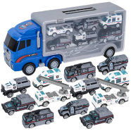 City Guard Police Truck toy set by APA Toys. image