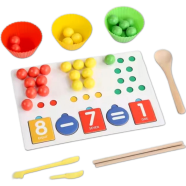 Clamp Learning Digital Decomposition Toy Bead Math Toy image