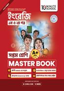 Class 7 - English 1st and 2nd Paper Master Book image