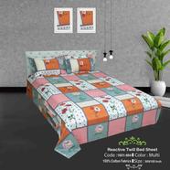 Classical Hometex Reactive Twill Double Bed Sheet image