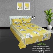 Classical Hometex Reactive Twill Double Bed Sheet image