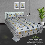 Classical Hometex Reactive Twill Double Bed Sheet image
