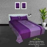 Classical Hometex Reactive Twill Double Bed Sheet image