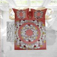 Classical Hometex Reactive Twill Panel Double Bed Sheet image