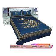 Classical Hometex Reactive Twill Panel Double Bed Sheet image