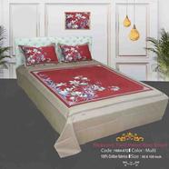 Classical Hometex Reactive Twill Panel Double Bed Sheet image