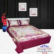 Classical Hometex Reactive Twill Panel Double Bed Sheet image